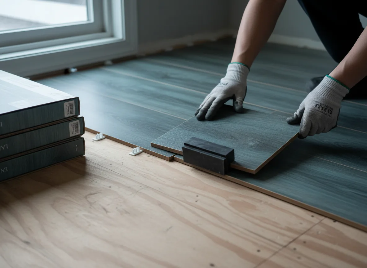 Luxury Vinyl Plank Installation company in Depew, OK
